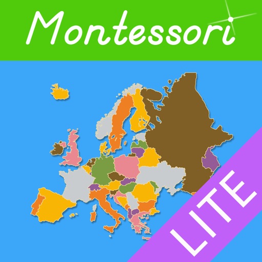 Montessori Approach To Geography HD - Europe Lite icon