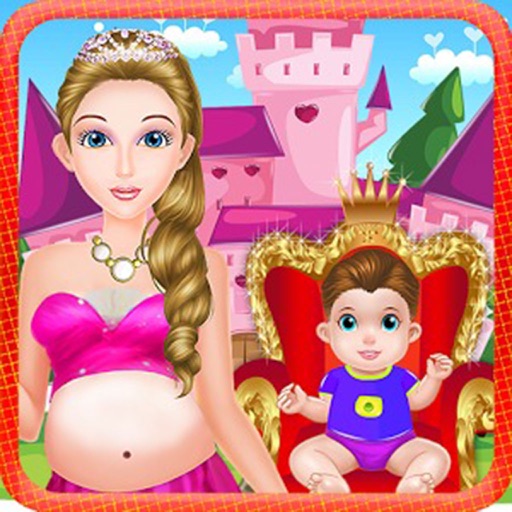Princess Wedding And Newborn care Icon