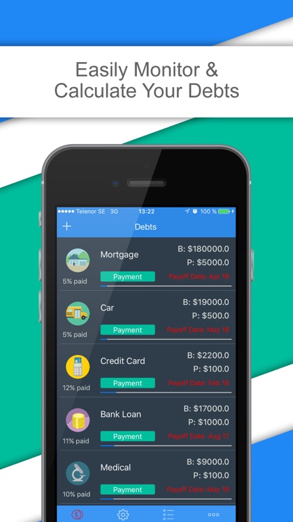 Debt & Loan Calculator - Pay Off Debts & Loans Pro