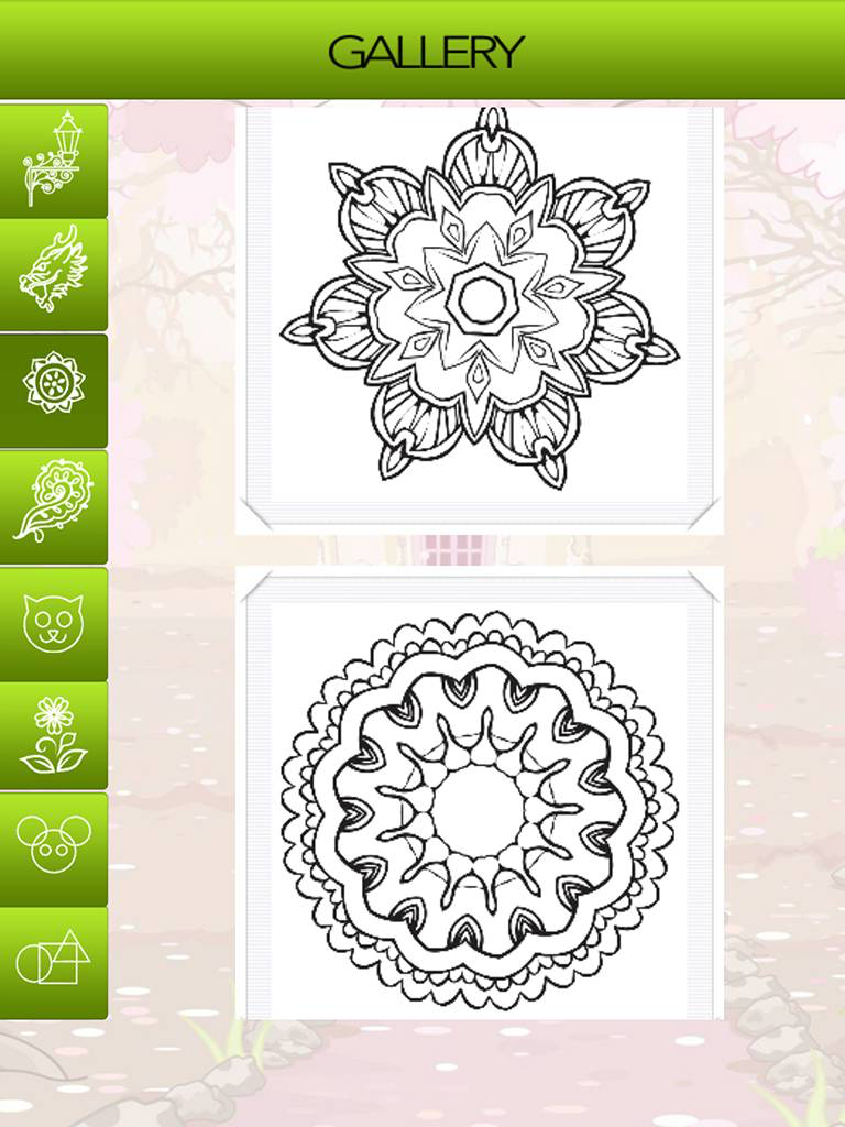 Coloring Books Mandala Adult Games For Relax screenshot 10