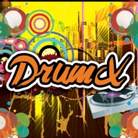 Drum X - Electric Drums in your pocket app icon - Music app for iPhone