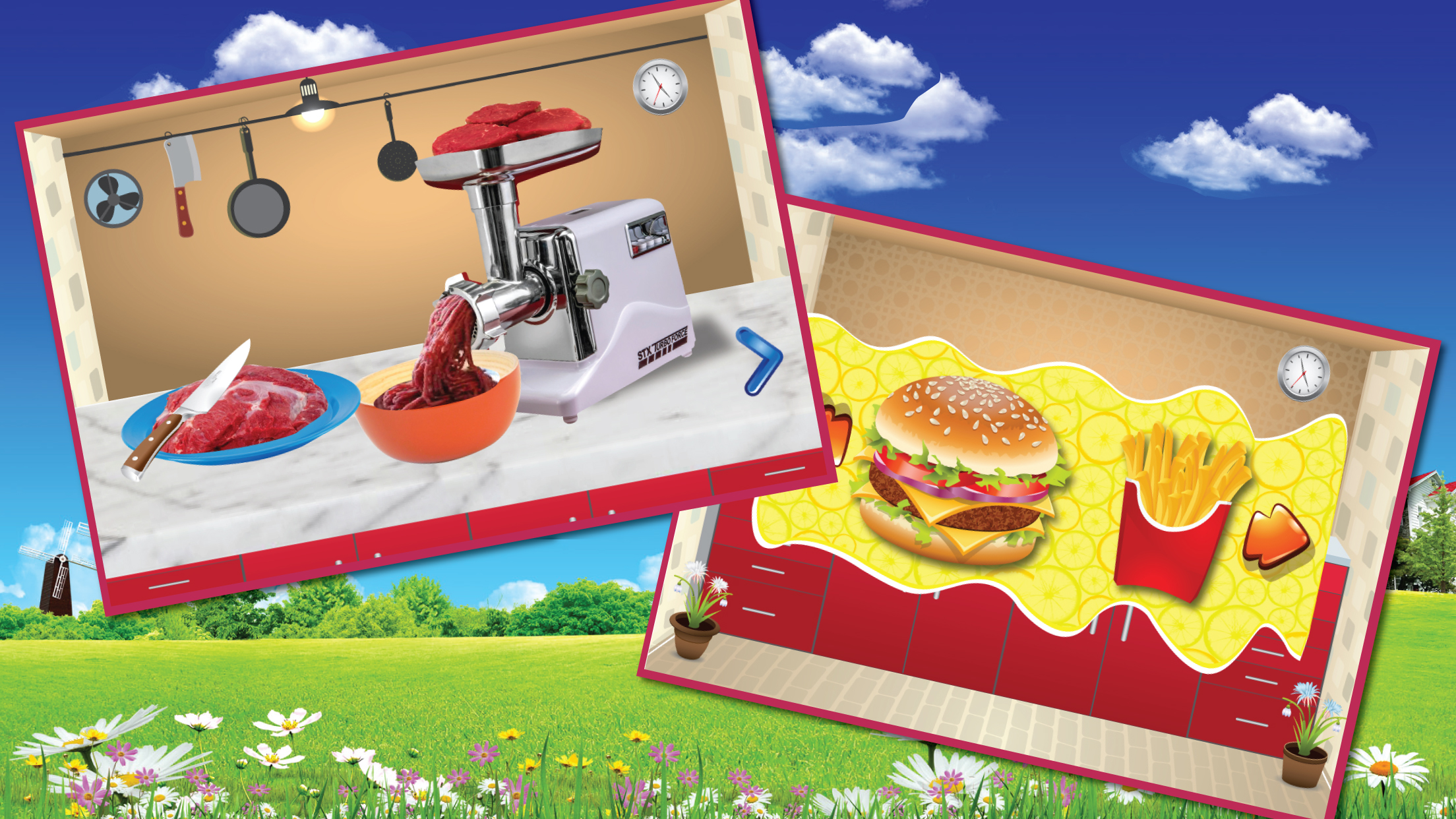 Kids school lunch maker – A school food & lunch box cooking game for girls