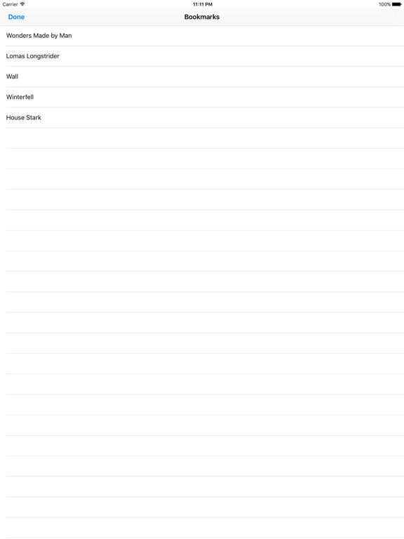 Screenshot #5 pour Wiki for Game of Thrones