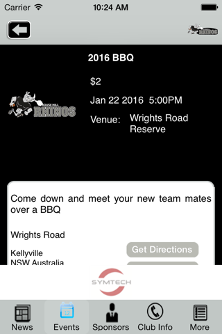 Rouse Hill Rhinos Junior Rugby League Club screenshot 3