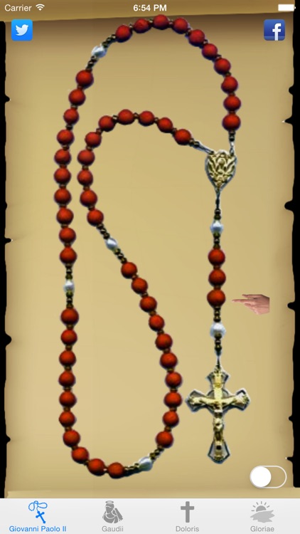 Interactive Rosary with St. John Paul II in Latin