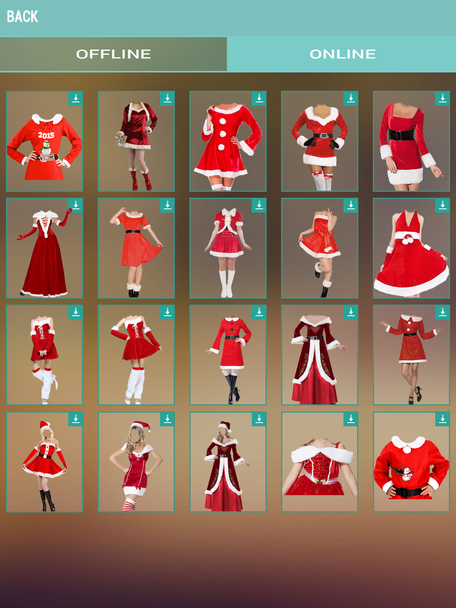 Woman Christmas Photo Montage screenshot 10