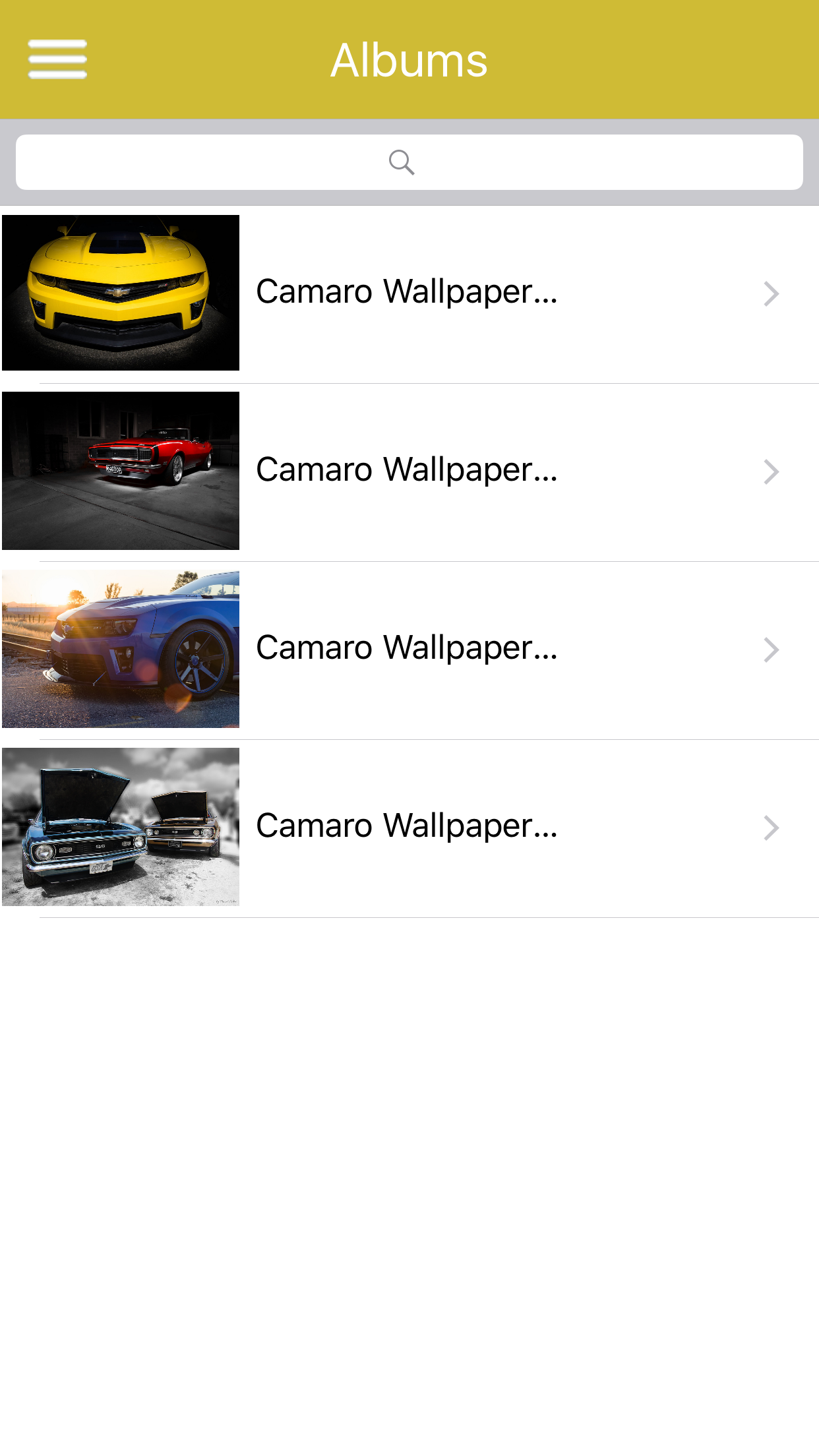 HD Car Wallpapers - Chevrolet Camaro Edition