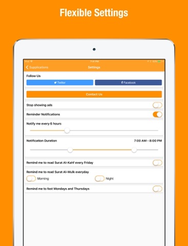 Zakerny Bellah Lite - ذكرني بالله لايت iPad screenshot 4 - Reference app