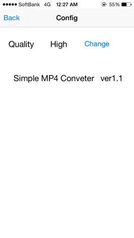 Game screenshot Simple MP4 Converter apk