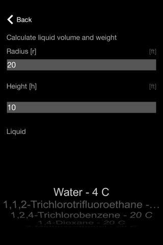 Liquid Calculator screenshot 3