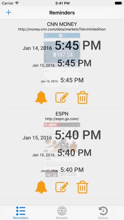 BrowseLuck: Website Reminder & To-do List screenshot-0