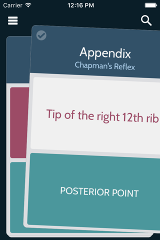 OMM Cards: Chapman's Reflexes & Autonomics screenshot 4