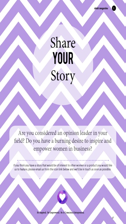 Violet Magazine for Female Entrepreneurs And Women In Business. screenshot-4