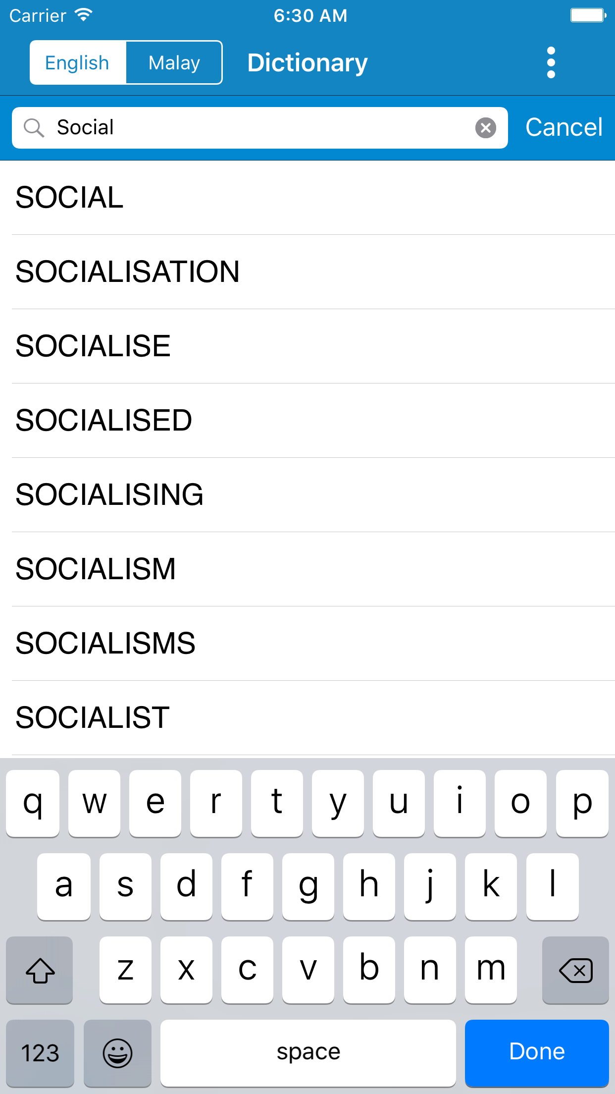 English to Malay & Malay to English Offline Dictionary