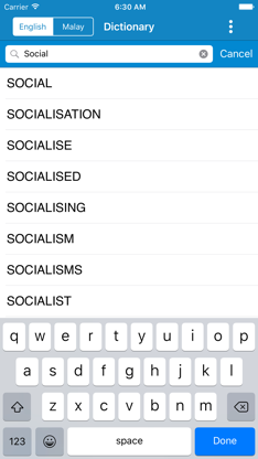 English to Malay & Malay to English Offline Dictionary screenshot 1