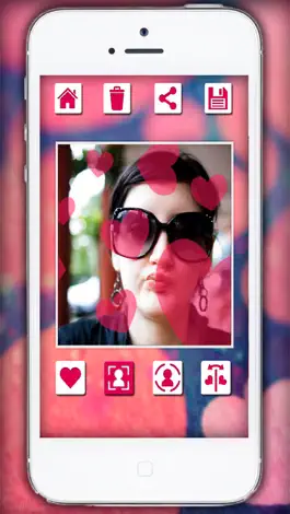 Game screenshot Photo editor for your profile with frames and love filters mod apk