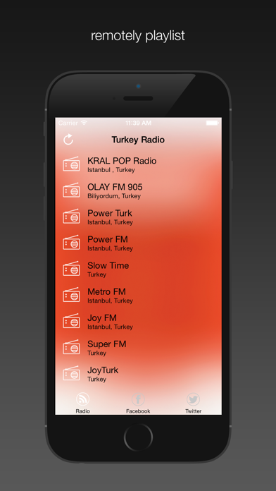 Screenshot #3 pour la radio Turquie