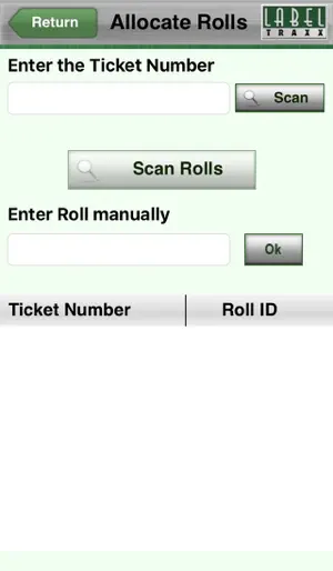 Screenshot 5 Label Traxx Roll Management iphone