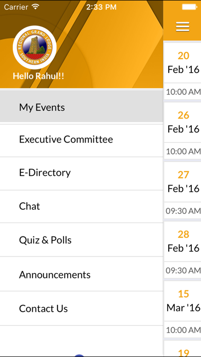 Screenshot #1 pour Free Masons Connect