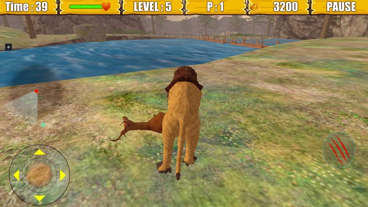 Wild Lion Simulator Game
