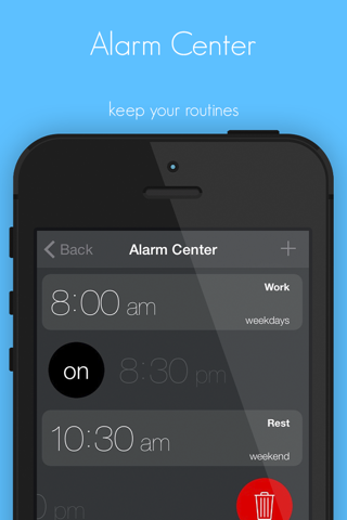 WakUp Alarm Clock Pro - never been so easy to wake up screenshot 2