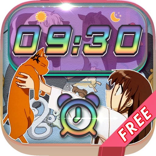 iClock – Manga & Anime : Alarm Clock Fruits Basket Wallpapers , Frames and Quotes Maker For Free icon