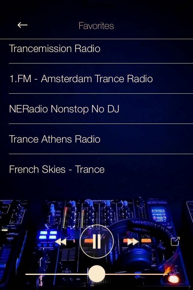 Trance MUSIC Online Radio screenshot 4