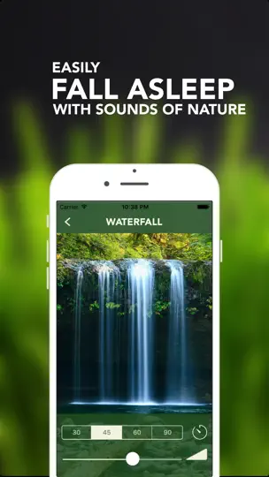 Captura de pantalla de ISleep - Natural Relaxing Ambient Sounds For Sleeping, Meditation & Yoga en iPhone 3