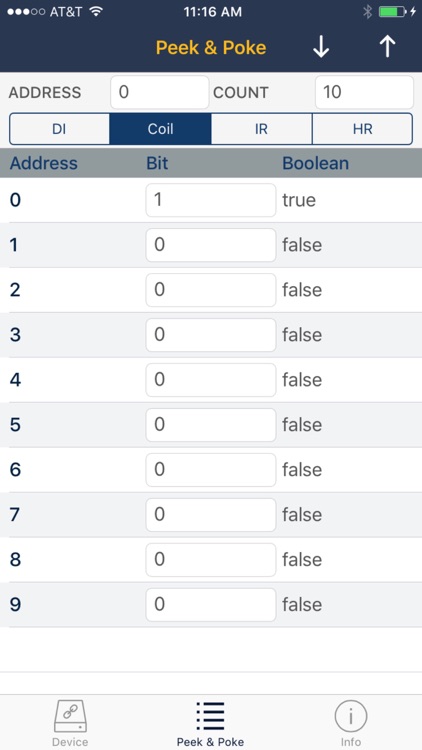 ModComm: Peek & Poke