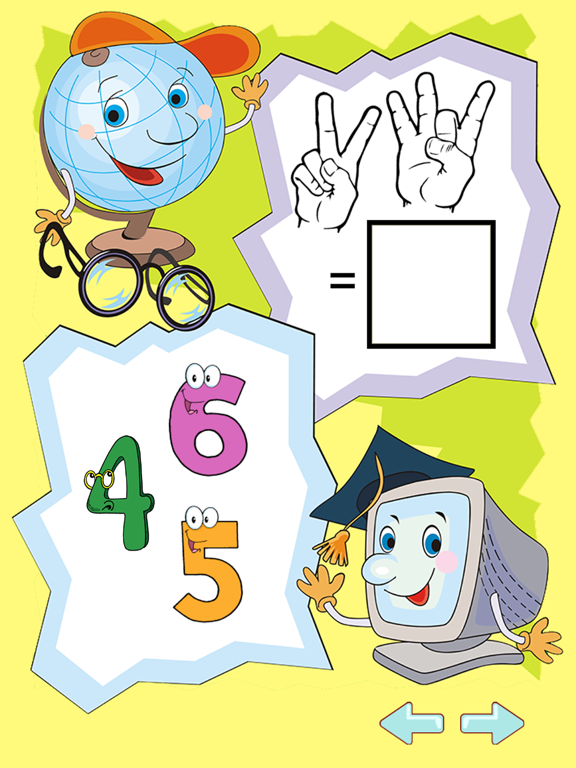 Counting Numbers 1-10 : Math Activities for Preschoolers & Kindergarten iPad screenshot