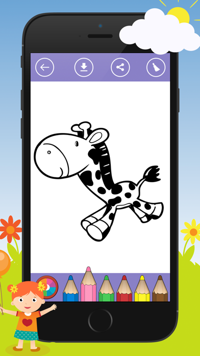 Screenshot #3 pour Dessin et Coloriage: animaux, la ferme