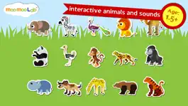 Game screenshot Zoo Animals - Animal Sounds, Puzzles and Activities for Toddlers and Preschool Kids by Moo Moo Lab apk