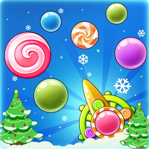 Bubble Candy Christmas iOS App
