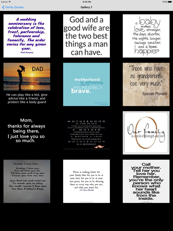 Screenshot #5 pour Best Family Quotes
