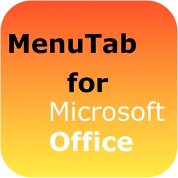 Menu Tab - for Microsoft Office  Quickly access Word, Excel, Powerpoint and Outlook from menu bar tab window app icon