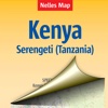 Кения. Туристическая карта.