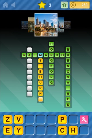 Crosswords & Pics - City Edition screenshot 3