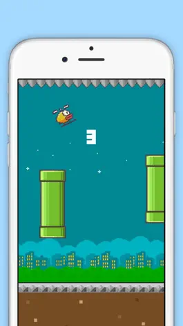 Game screenshot Flappy-Copter! apk