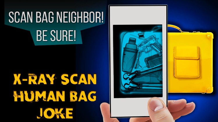 X-Ray Scan Human Bag Joke