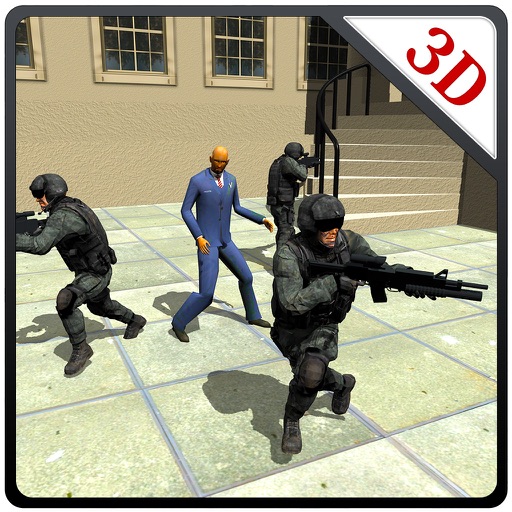 Army Shooter President Rescue – Extreme shooting simulator game icon