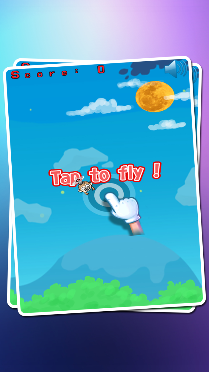 Monkey Copter Flappy Fly  The Monkey Copter Is Fly In Adventure World Flap Your Wings Of A Monkey Copter And Avoid Obstacles For Kids and Adults Classic Wings