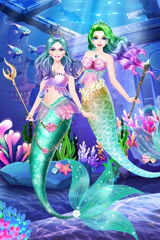 Mermaid Princess: Magic Beauty Salon -  Spa, Makeup & Makeover Game for Girls screenshot 2