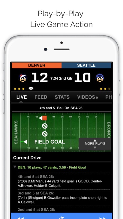 GameDay Pro Football Radio - Live Games, Scores, Highlights, News, Stats, and Schedules