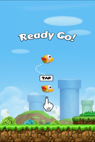 Red Fat Birds Fly Up With Angry Power screenshot 2