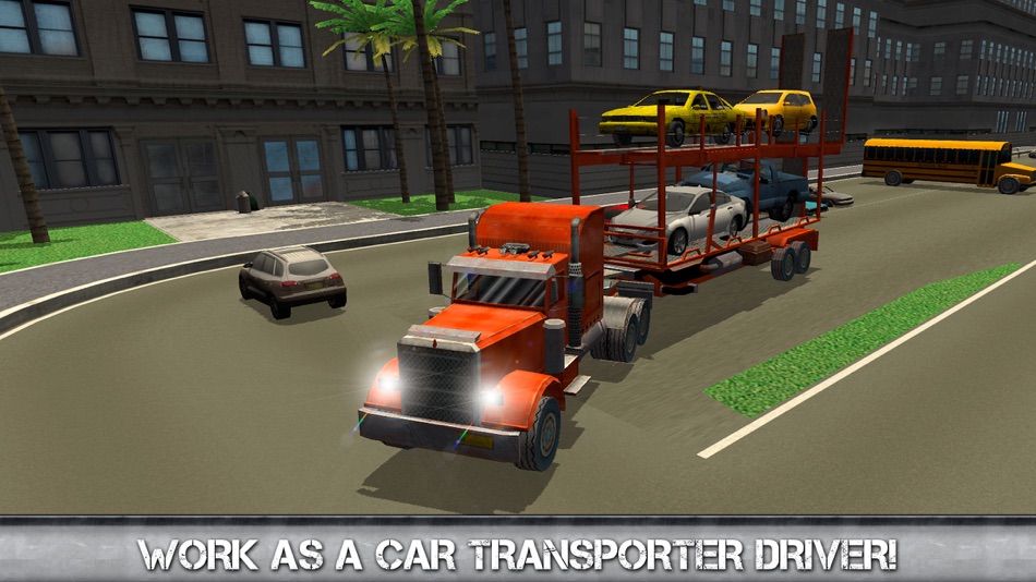 #1. Car Transporter Driving Simulator 3D (iOS) 由: Tayga Games OOO