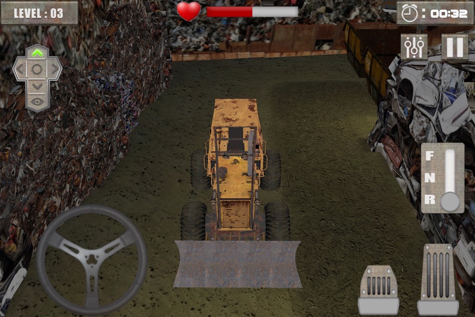 Heavy vehicle driving 3d parking simulator screenshot 2