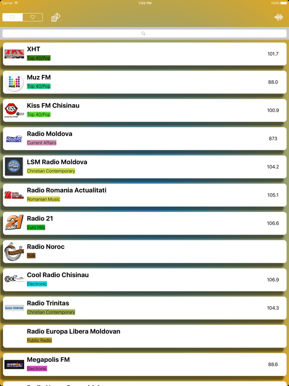 Screenshot #6 pour Moldova Radio Live Player - (Romanian)