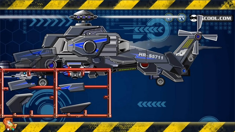 Toy Robot War:Robot Helicopter