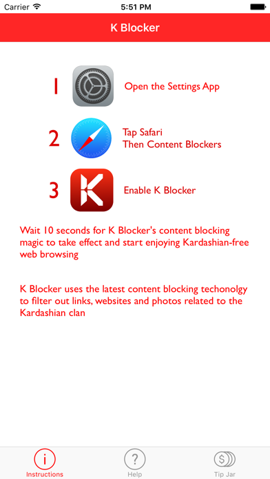 Screenshot #3 pour K Blocker - Block Kardashian content