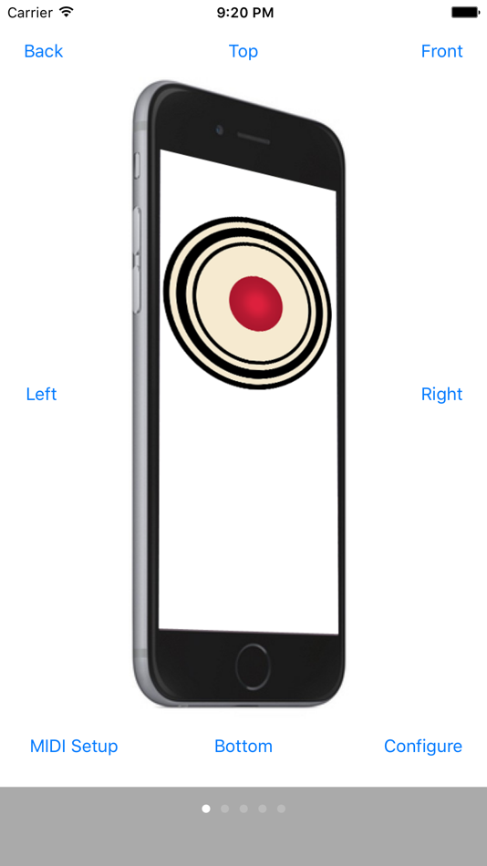 #1. Apollo Motion MIDI Controller (iOS) 由: Secret Base Design
